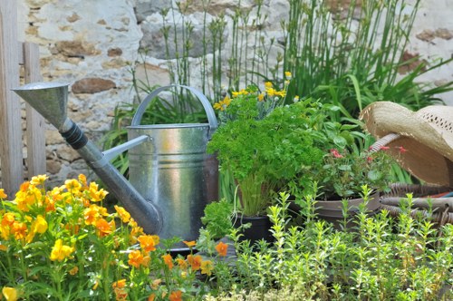 Load-based waste removal example for a garden clearance