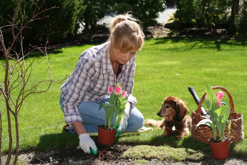 Gardening safety policy and equipment control at worksite